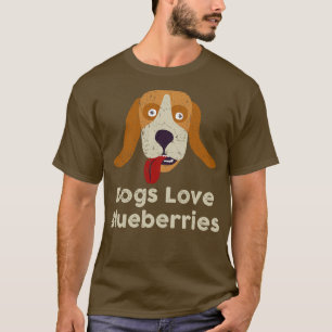 Camiseta Fantastic Fox Dogs Love Blueberries Weathered Beag