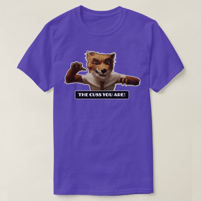 Camiseta Fantastic Fox Foxy The Cuss (Diseño del anverso)