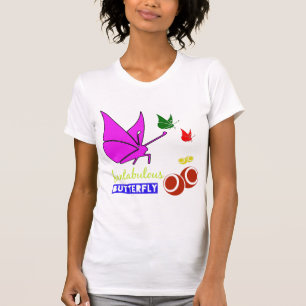 Camiseta fantástica mariposa