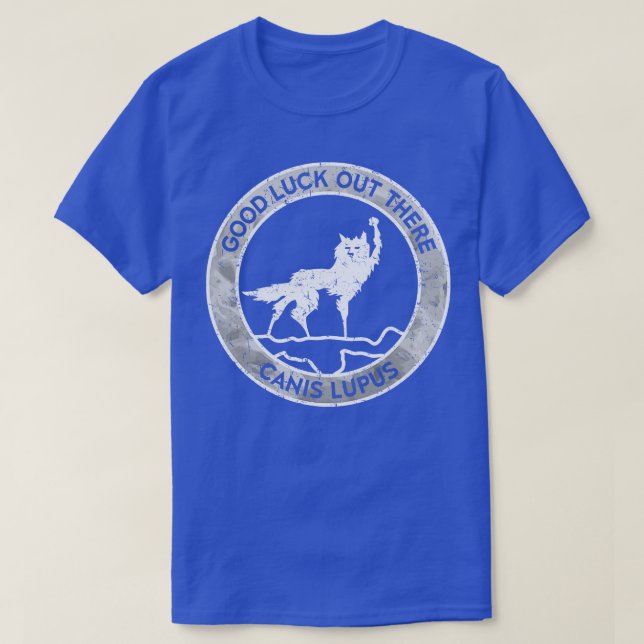 Camiseta Fantástico Anillo de Lupus de Fox Wolf Canis Weath (Diseño del anverso)