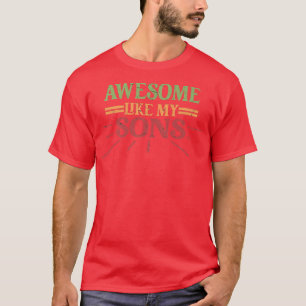 Camiseta FANTÁSTICO COMO MI HIJO El Día de la Madre de Papá