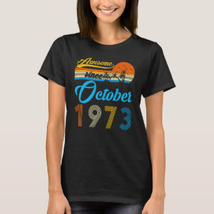 Camiseta Fantástico cumpleaños de 49 años desde septiembre