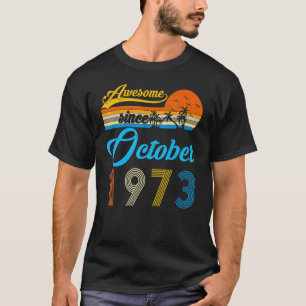 Camiseta Fantástico cumpleaños de 49 años desde septiembre