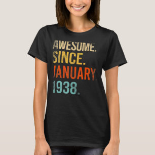 Camiseta Fantástico cumpleaños de 85 años desde el 19 de en