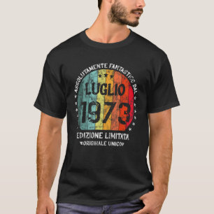 Camiseta Fantástico desde julio de 1973 Hombre de cumpleaño