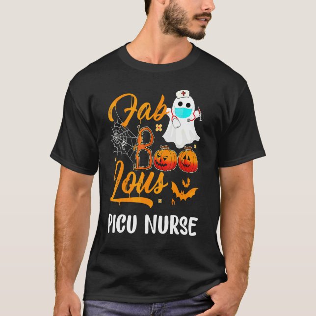 Camiseta Fantástico disfraz de enfermera de Picu de Hallowe (Anverso)