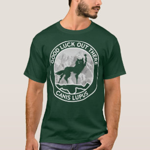 Camiseta Fantastico Fox Wolf Canis Lupus Mountain