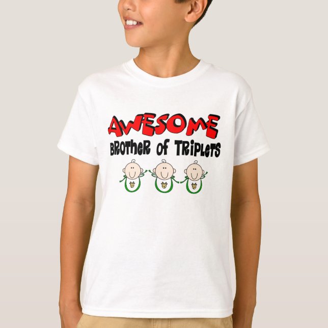 Camiseta FANTÁSTICO Hermano de TRIPLETS (Anverso)