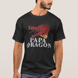Camiseta Fantástico papá Dragon teme fantasía de dragón