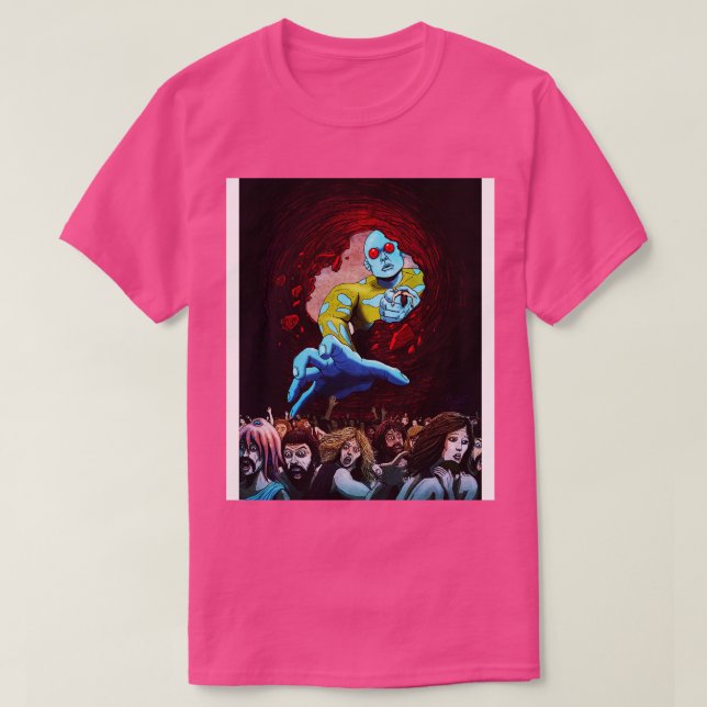 Camiseta FANTÁSTICOS Ohmios PLANETAS del mundo (Diseño del anverso)