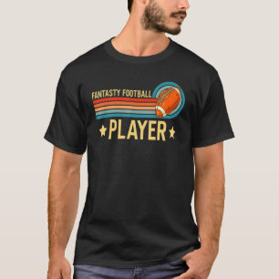 Camiseta Fantasty Football Player Vintage