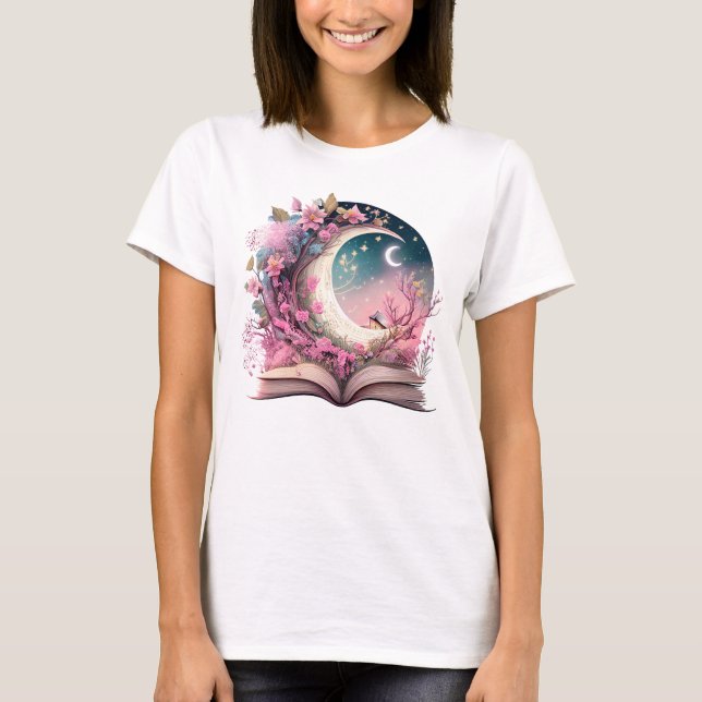 Camiseta Fantasy Book Lover Design (Anverso)