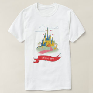 Camiseta Fantasy Castle Personalizado Textos