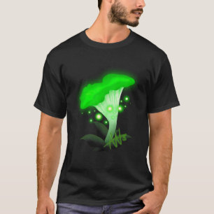 Camiseta Fantasy Chanterelle Gslow Green Mushroom