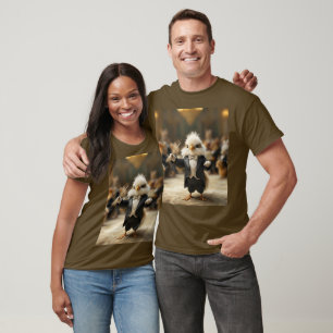 Camiseta Fantasy Cute Bird organiza una orquesta
