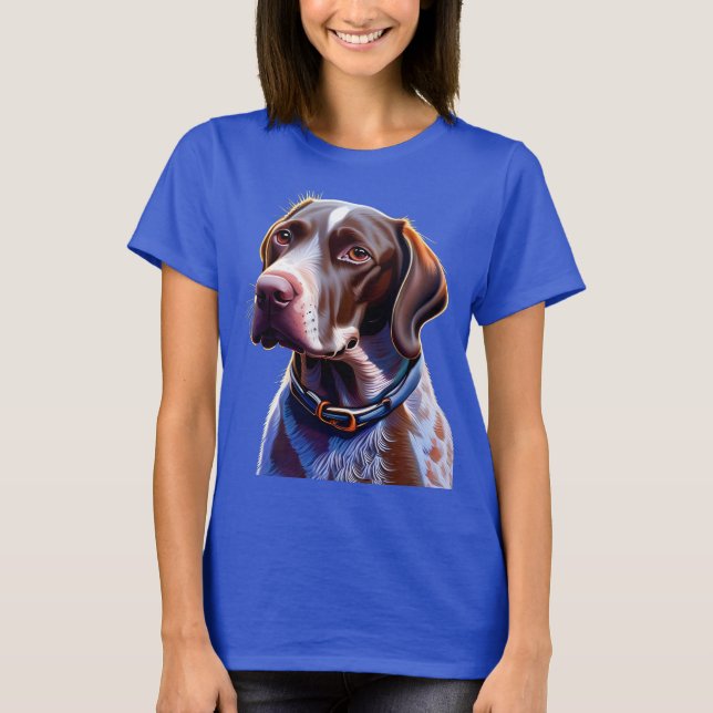 Camiseta Fantasy Cute German Shorthal (Anverso)