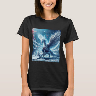 Camiseta Fantasy Cute Ice Piano Phoenix