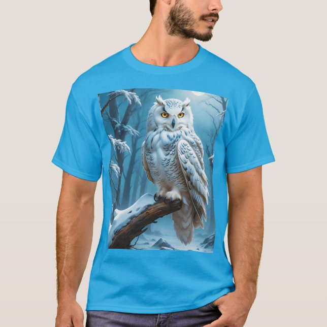 Camiseta Fantasy Cute Owen Snow Tree (Anverso)