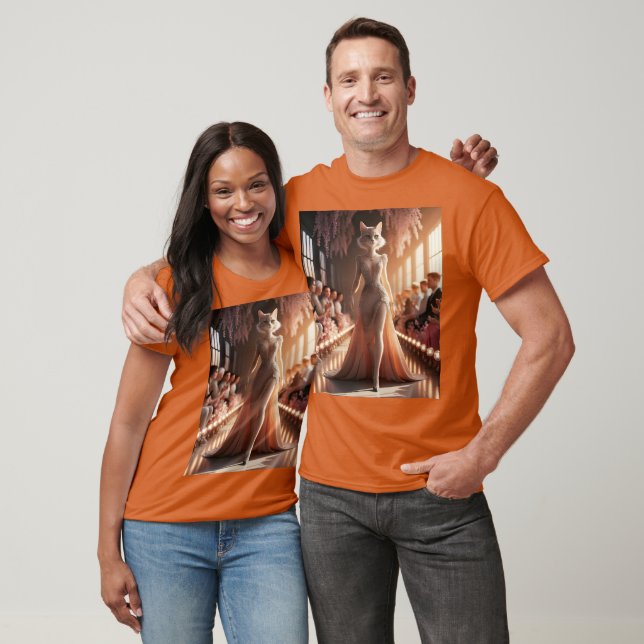 Camiseta Fantasy Cute Podium Bella Gato (Unisexo)