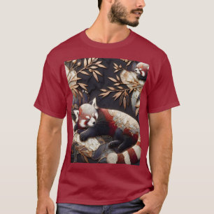 Camiseta Fantasy Cute Red Panda Art