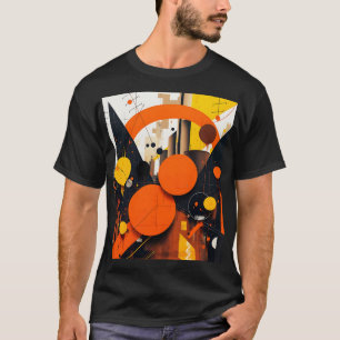Camiseta Fantasy Cute Resumen Círculos Rojos