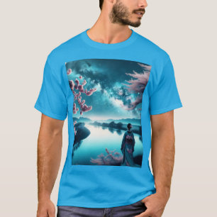 Camiseta Fantasy Cute Sakura Chica Noche