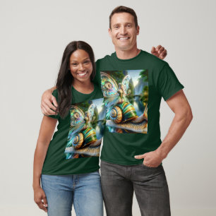 Camiseta Fantasy Cute Snail Chica