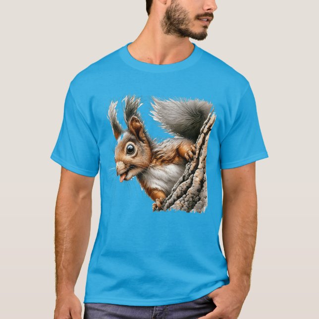 Camiseta Fantasy Cute Squirrel (Anverso)