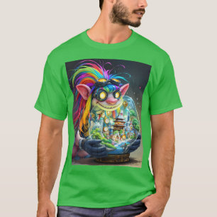 Camiseta Fantasy Cute Troll Making City