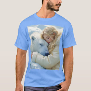 Camiseta Fantasy Cute Winter Bear Chica