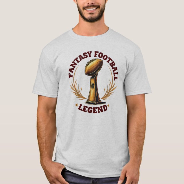 Camiseta Fantasy Football Legend Trophy Tee (Anverso)