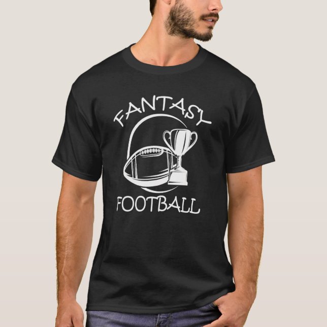 Camiseta Fantasy Football Trophy Ball League Commissioner D (Anverso)