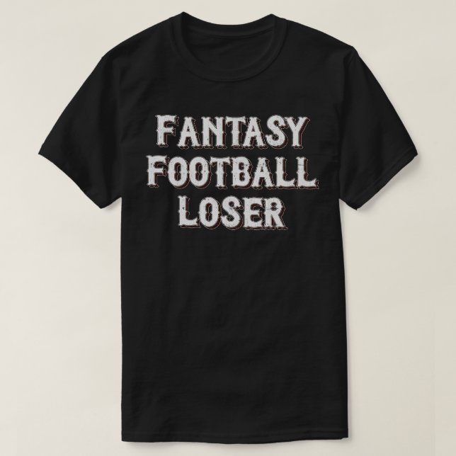 Camiseta Fantasy Loser (Diseño del anverso)