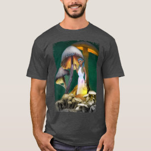 Camiseta Fantasy Mushroom Fairy Forest