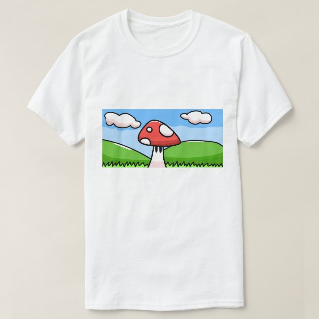 Camiseta Fantasy Mushroom Shirt (Diseño del anverso)