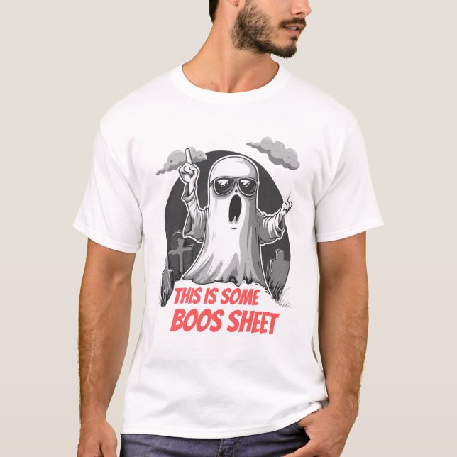 Camiseta Fantôme cool "This is Some Boosheet" (Anverso)
