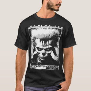 Camiseta Fanzine Flyer Art Versio, Gótico de comercio de Pu