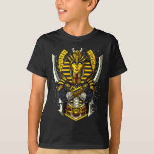 Camiseta Faraón egipcio Tutankhamun antiguo rey Tut