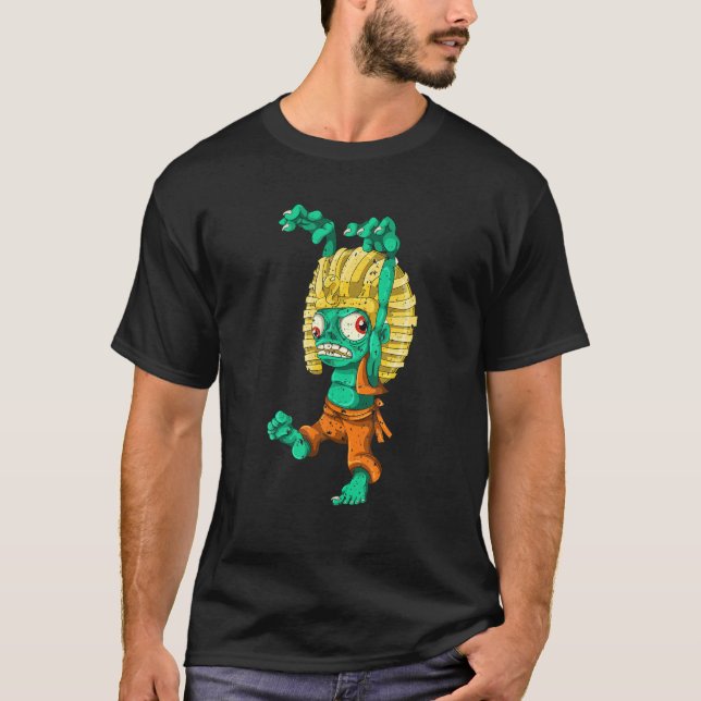 Camiseta Faraón egipcio Zombie (Anverso)