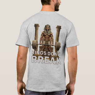 Camiseta Faraón Levantamiento de Peso Gimnasio Motivación -
