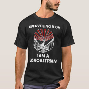 Camiseta Faravahar Zoroastrianism Zarathustra Symbol philos