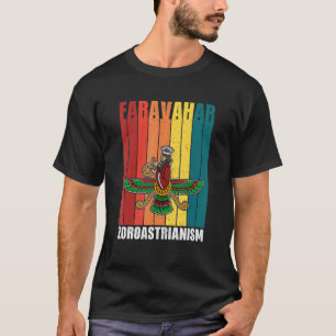 Camiseta Faravahar Zoroastrianism Zarathustra Symbol philos