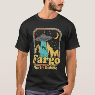Camiseta Fargo Dakota del Norte Ufo Alien Orgullo del Estad