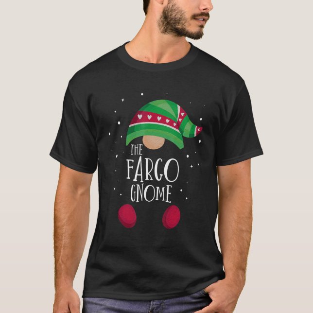 Camiseta Fargo Gnome Family Matching Christmas Pajamas (Anverso)