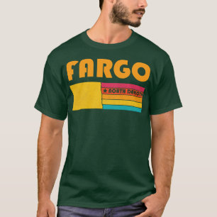 Camiseta Fargo North Dakota Vintage Distresres Souvenir