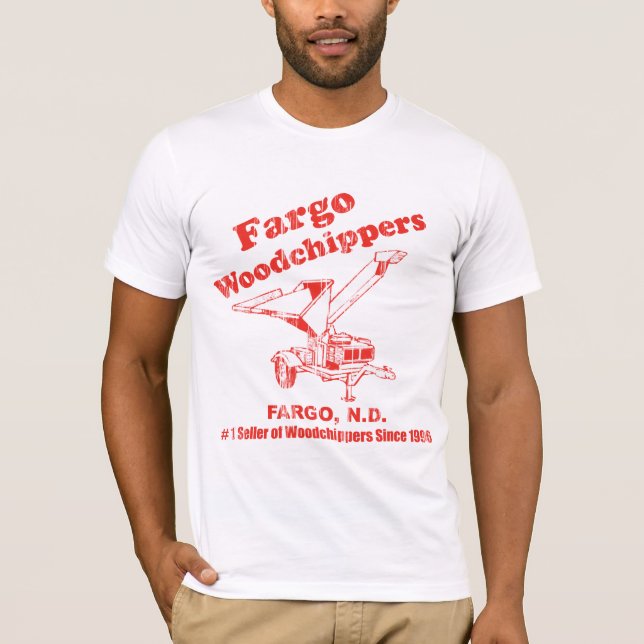 Camiseta Fargo WoodChippers apenado (Anverso)
