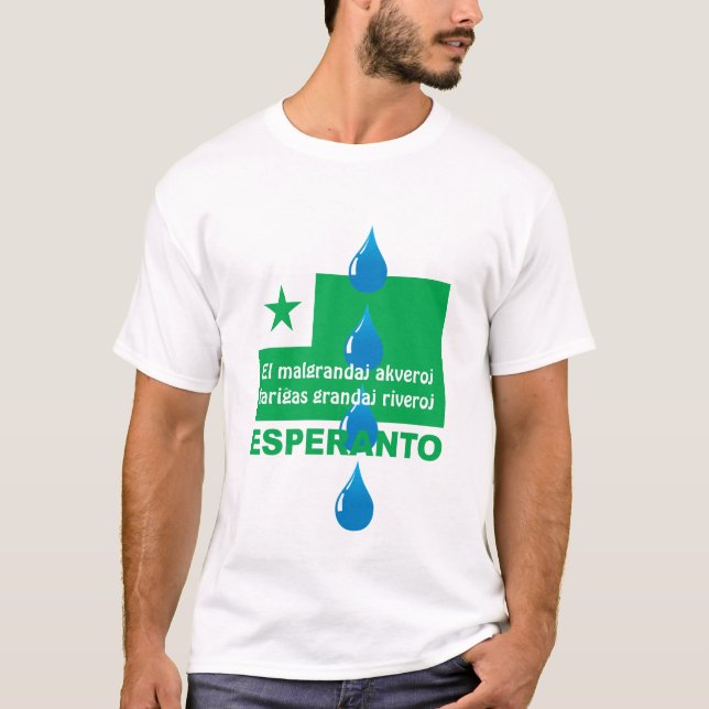 Camiseta Fariĝas del akveroj del malgrandaj del (Anverso)