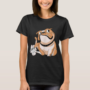 Camiseta Faring Pitbull Lover Divertido Perro Bulldog Mamá 