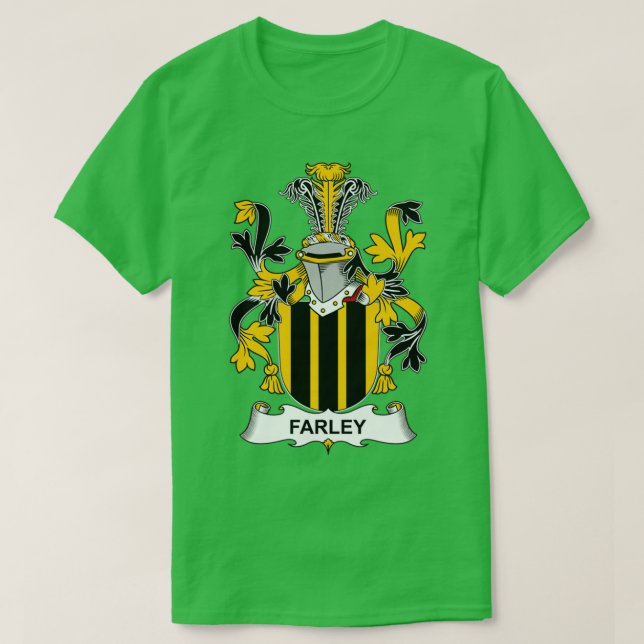 Camiseta Farley Coat of Arms Family Crest  (Diseño del anverso)