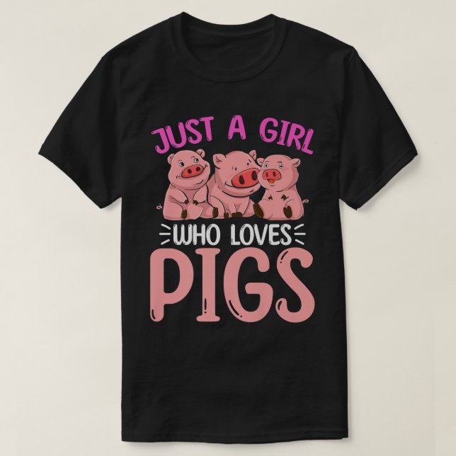 Camiseta Farm Animal Lover Farmer Animal Girls Women Cute P (Diseño del anverso)